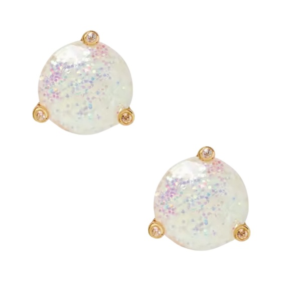 kate spade Jewelry - KATE SPADE • Rise And Shine Opal Glitter Stud Earrings